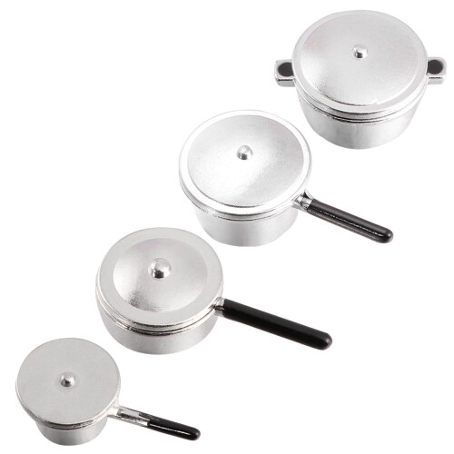 3 Conjuntos De Utensílios Mini Metal Para Bebé 1