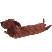 Brinquedo Recheado Longo Simulação Dachshund Pelúcia Crianças