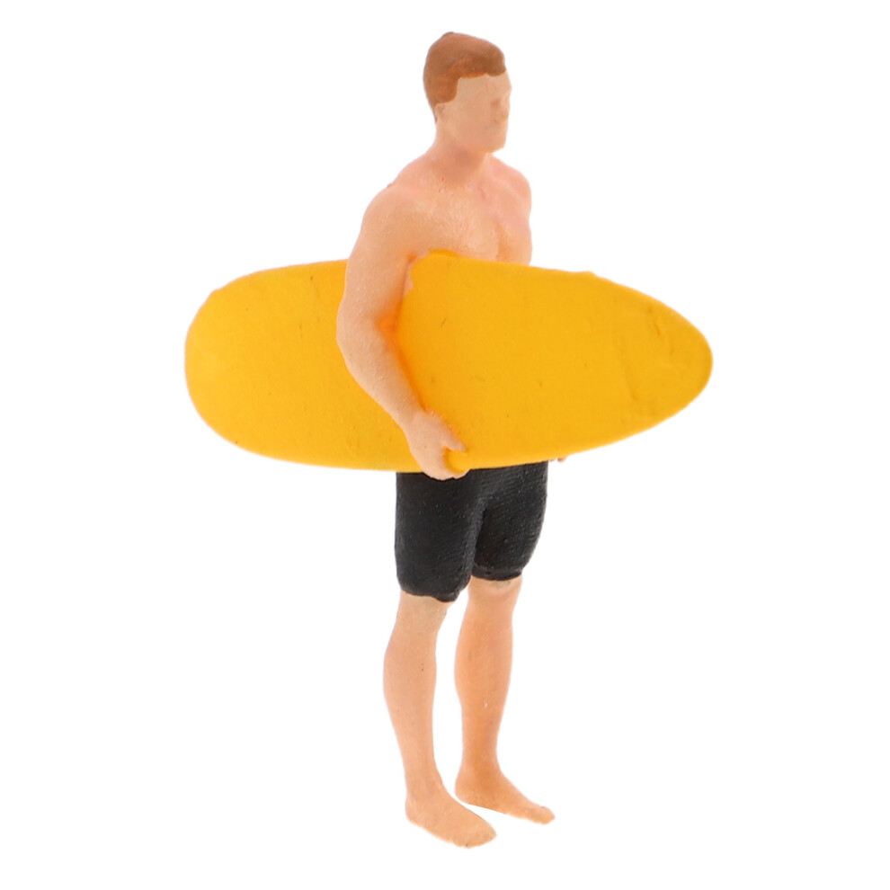 5 Sztuk Figurki ChłOpiec SurfująCy 1:64 Piaskowe Zabawki Dla Dzieci-image