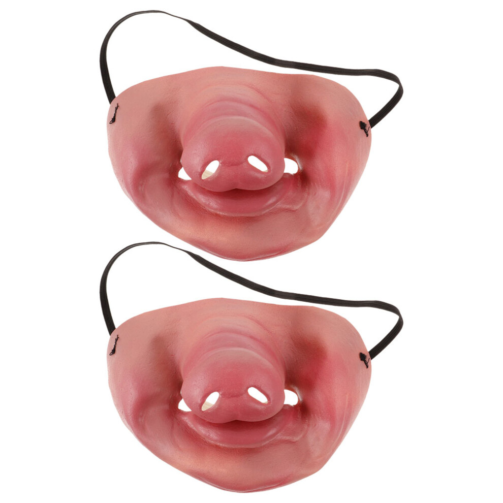 2 Sztuki Kostium Na Halloween ŚWinie Z Elastyczną TaśMą-image