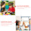 Conjunto De Sudoku Infantil Com Tema , Tabuleiro Educativo 9