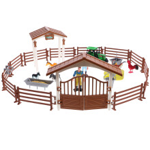 Conjunto De Miniaturas De De Fazenda Para Decoração