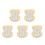 5Pcs Mini Assento De Pelúcia Para Bonecas, Decoração Interior Carro 8