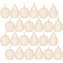 40 Unidades De Artesanato Madeira Forma Para Decoração