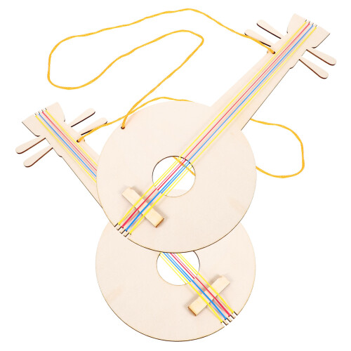 2Pcs Guitarra De Para Crianças, Brinquedo 2