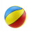 4 Unidades Bola Inflável 8,5 Polegadas PVC 3 Cores Basquetebol 7