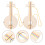 2Pcs Guitarra De Para Crianças, Brinquedo 5