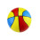 4 Unidades Bola Inflável 8,5 Polegadas PVC 3 Cores Basquetebol 4