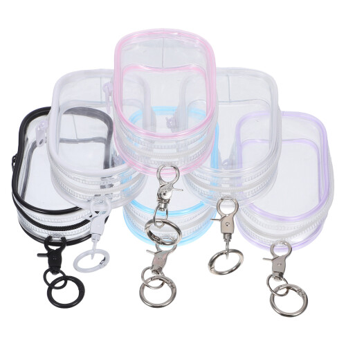 24 Pcs Saco De Exibição Transparente Com Para Coleccionáveis 1