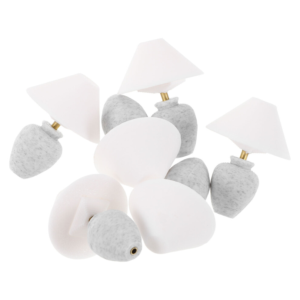 18 Sztuk Lampa StojąCa Z Plastiku Do Domku Lalek I Mikro KrajobrazóW-image