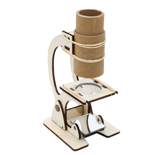 3Pcs Microscópio De DIY Ciência Stem Para Crianças 8 A 14 1