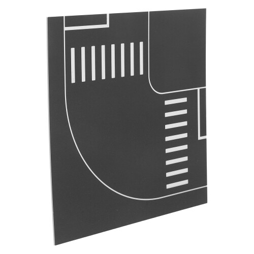 3Pcs Estrada Miniatura Sinal Trânsito Crianças Aprendizado 1