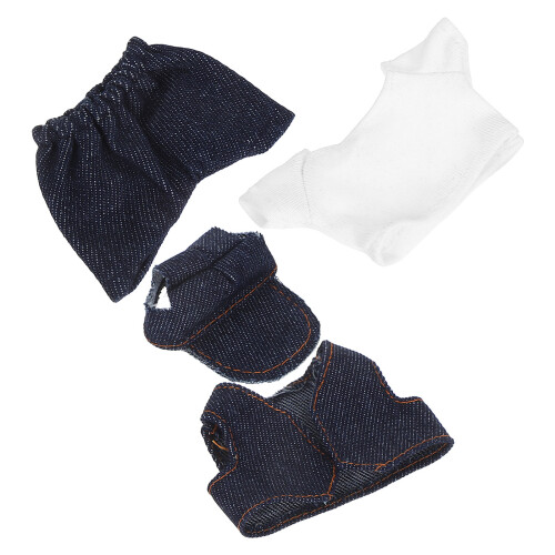 2 Conjuntos De Roupas Para Com Camiseta, Calça, E Chapéu 2