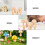 14Pcs Cogumelos De Sem Acabamento Para Artesanato 11