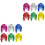 12 Unidades Tinsel Peruca Decorativa Metálico 4