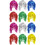 12 Unidades Tinsel Peruca Decorativa Metálico 6