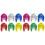 12 Unidades Tinsel Peruca Decorativa Metálico 3