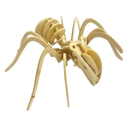 -Cabeça 3D De Aranha Montagem Diy Para Crianças 1