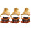 3St Mini Phonograph Ornament För Hem Och Dockhus I Retro Stil 6