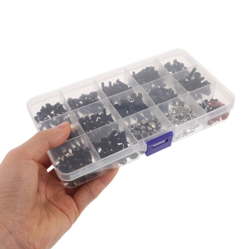 Conjunto Kit De Parafusos Rc Com Estojo Para E Caminhões 2