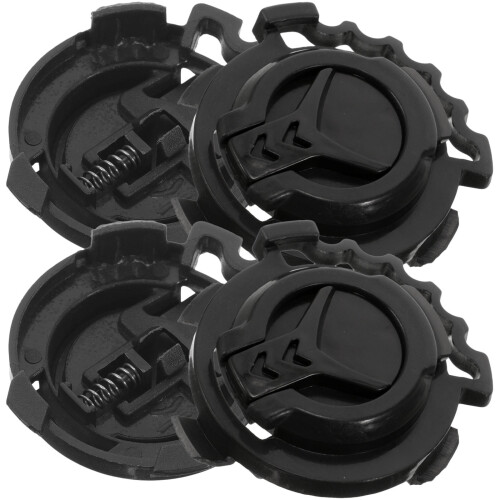 4Pcs Spänne Lås Motorcykelhjälm Snabbfäste