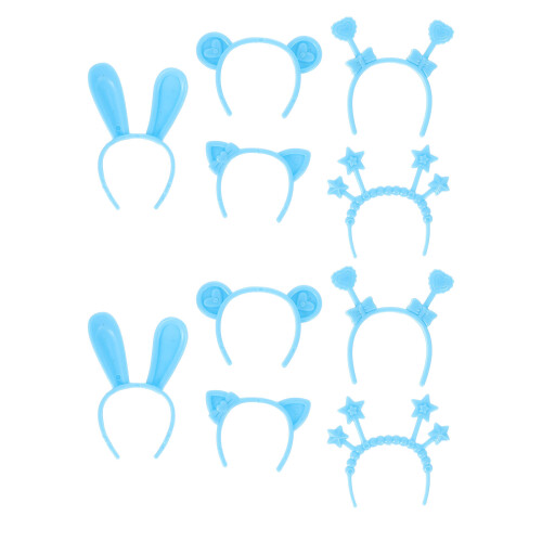 100 Unidades Mini Aros De Cabelo Para Bonecas, Adereço Simulado 1
