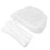 100St Bekväma Engångs Non-Woven Hårnät Vita 10