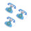 3Pcs Brinquedo LED Infantil Com Fio Para Linguagem 8