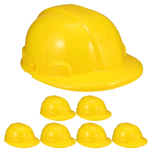 7 Unidades Chapéus De Construção Brinquedo