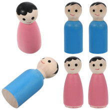 10 Sztuk Mini Drewniane Rzemiosło Ozdoby Stolika Dla Dzieci
