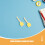 40 Pcs Pincel Redondo Espuma Com Para Artesanato 9