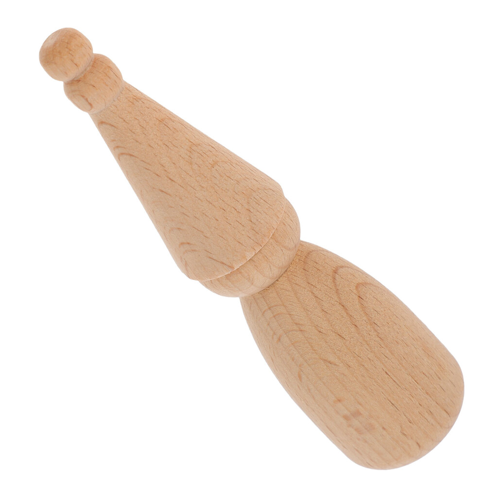 4 Sztuki Figurki Drewniane Do Malowania, Roli, Puste-image