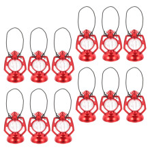 36St Mini Kerosenlampa I Plast För Miniatyr Hem Och Modell