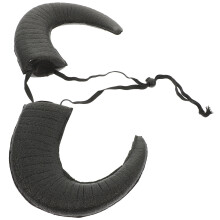 2St Svart Halloween Horn Huvudband Justerbar För Fest Cosplay