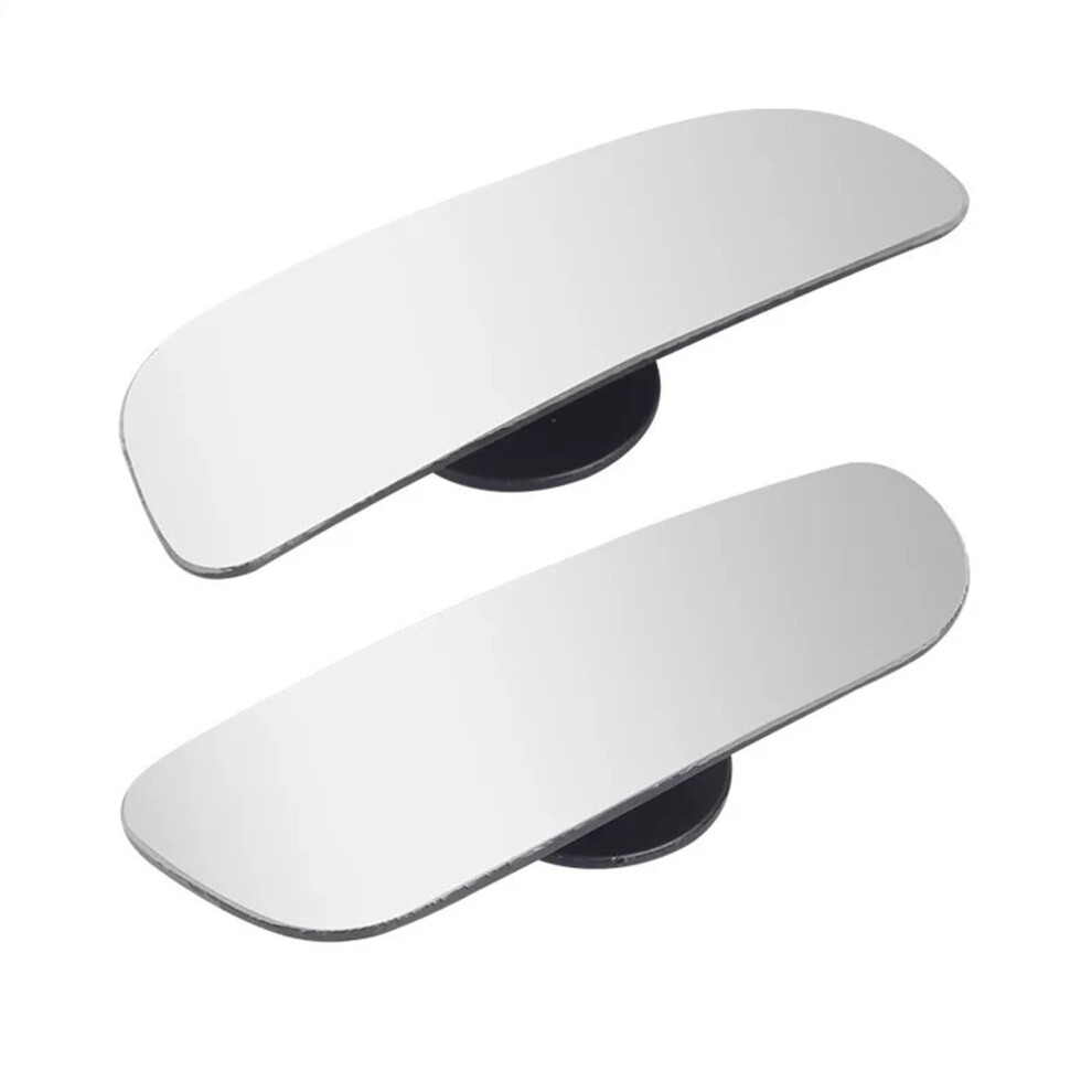 2Pcs Blind Spot Mirror 360 Adjustable Hd Frameless Wide Angle Small Round Car Rearview Mirrors 9067246140076
