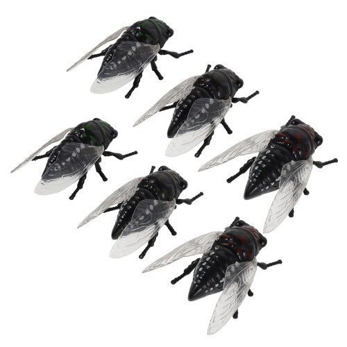 12 Unidades Cicada Figurinha: Inseto Para