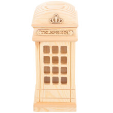 4St Khaki Sparbössa Telefonkiosk DIY Barn Sparpotta