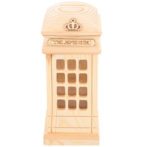 4St Khaki Sparbössa Telefonkiosk DIY Barn Sparpotta