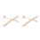 2Pcs De Avião Pintável Para DIY 6