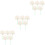 15St Barnens DIY Pinwheels Omålade Pappersleksaker 7