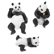 12 Unidades Pandas Ornamentos Escritório Animais