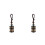 2St Abacus Sleutelhanger Zwart Messing Auto Sierdecoratie 7