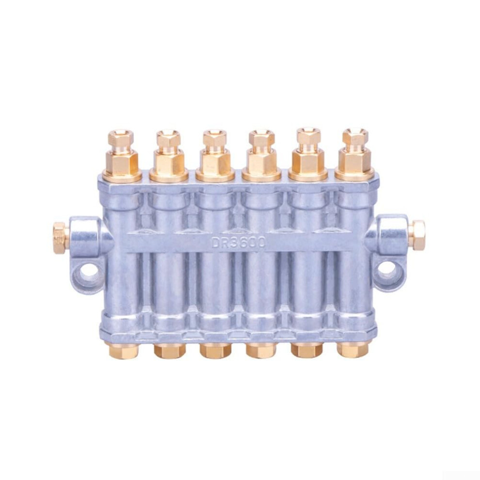 Volumetric Grease Oil Distributor Separator Valve Divider For Lubrication, Injection Molding, 4Position 9067246140182