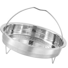 Rice Cooker Steamer Basket I Rostfritt Med Handtag För Ångkok