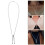 Titaniumstål Halsband Trumspelare Anhängare Present 5