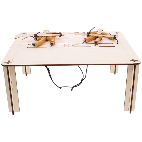 3Sets Creatieve Bamboe Speelset Met Vecht En Accessoires 2