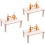 3Sets Creatieve Bamboe Speelset Met Vecht En Accessoires 8