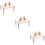 3Sets Creatieve Bamboe Speelset Met Vecht En Accessoires 11