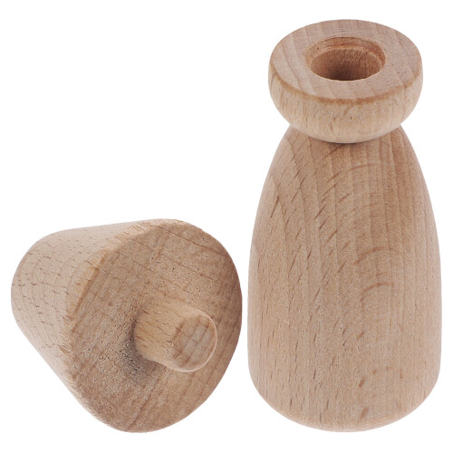4St Peg Figuren Khaki Voor DIY Knutselprojecten Thuis 2