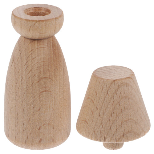 4St Peg Figuren Khaki Voor DIY Knutselprojecten Thuis 1